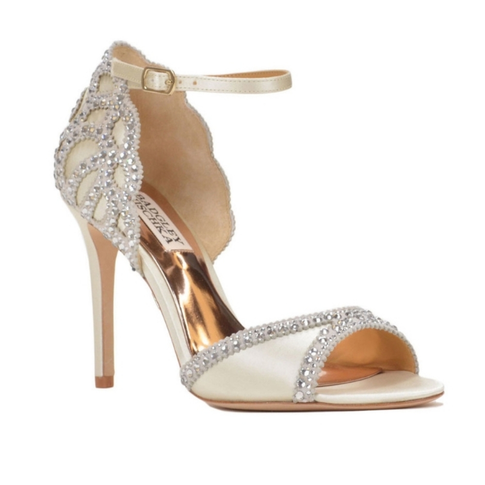 Badgley Mischka Roxy Ankle Strap Heels
